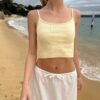 Skylar Floral Crop Tank