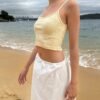 Skylar Floral Crop Tank
