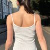 MW922L-1601S16200QRB-2 Skylar Ribbed Eyelet Tank