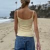 MW922L-1601SX1500QRB-06 Skylar Ribbed Eyelet Tank