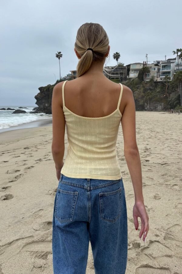 MW922L-1601SX1500QRB-06 Skylar Ribbed Eyelet Tank