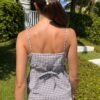 mh421b-z293s07100z359-04 Edith Plaid Tank