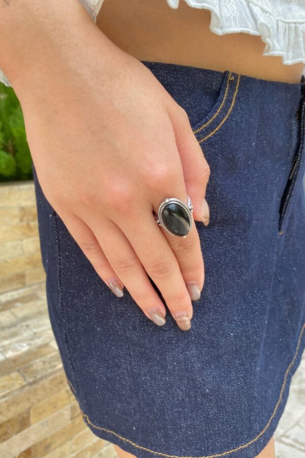 Jade Oval Ring