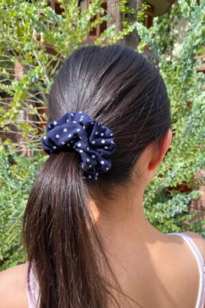 Polka Dots Scrunchie